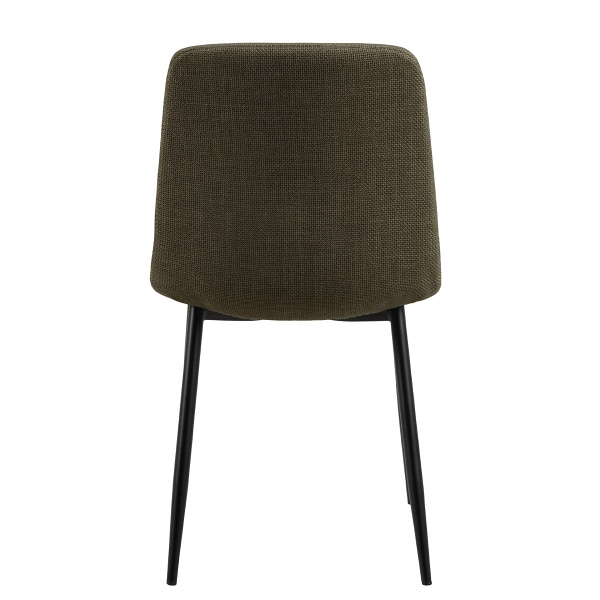 Krzesło Becca oliwkowe tkanina Basel 77 - ACTONA